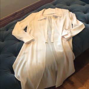 Lola and sophie, sz sm, blouse/ling duster